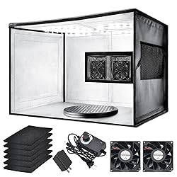 Airbrush Spray Booth with Dual Exhaust