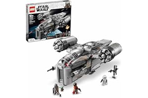 LEGO Star Wars The Razor Crest 75292 Mandalorian Starship Toy, Gift Idea for Kids, Boys and Girls with The Child 'Baby Yoda' Minifigure (Exclusive to Amazon)