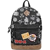 One Piece Live Action Icons 16.5" Black Backpack