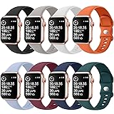 OriBear 8 Pack Watch Bands Compatible with Apple