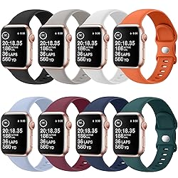 OriBear 8 Pack Watch Bands Compatible with Apple