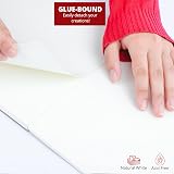 NUCASSO Watercolour Paper Pad A4 30 Sheets 300GSM Cold-Pressed Natural White view 6