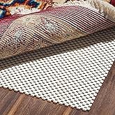 BAGAIL BASICS Non Slip Rug Pad Gripper 2 x 3 Feet Extra Thick Carpet Pads for Area Rugs and Hardwood Floors, Keep Your Rugs S