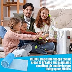 Frienda 10 ft x 12 Inches Reusable Air Filter MERV