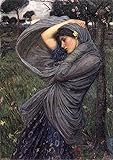 John William Waterhouse: Boreas. Fine Art Print/Poster. Size A4 (29.7cm x 21cm)