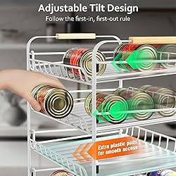 MAXIFFE 4 Tier Can Organizer for
