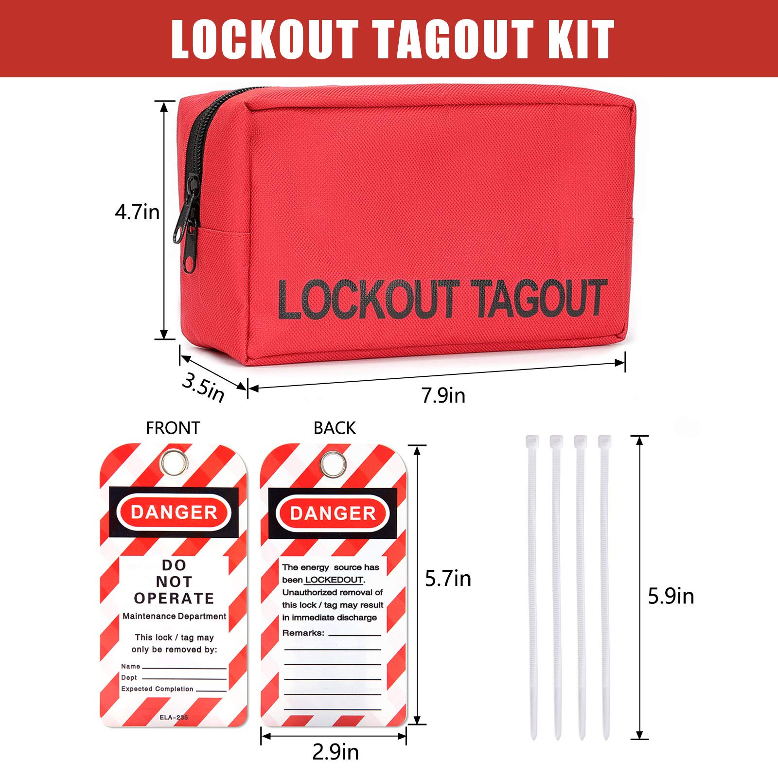 Mua Breaker Lockout Tagout Kit Electrical - Loto Safty Padlock Set Loto ...
