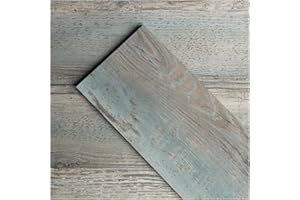 GreenFullHouse Peel and Stick Floor Tile Vinyl Wood Plank 7-Pack 10.5Sq.Ft Rigid Surface Hard Core Easy DIY Self-Adhesive Flooring(10.5Sq.Ft, Classic Pine)