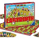 Ravensburger Super Mario Labyrinth Board Game - A Strategic Maze Challenge for Family Nights - Great Birthday Gift - 2-4 Players - Kids Ages 7-10 and Older