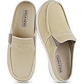 Mules for Women with Arch Support, Comfortable Orthopedic Slippers for Women with Suede Insole, Casual House Shoes for Indoor Outdoor with Wide Toe Box, Slip on Clogs