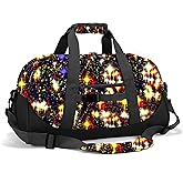 Stumdo Kids Overnighter Duffel Bags for kids, Carry-On Size & Ideal for School Practice or Overnight Travel Weekender Tote for Travel Gym Sport bag for Boys & Girls (11-ddeng)