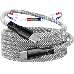 Magtame USB C Cable, Magnetic Type C Charging Cable