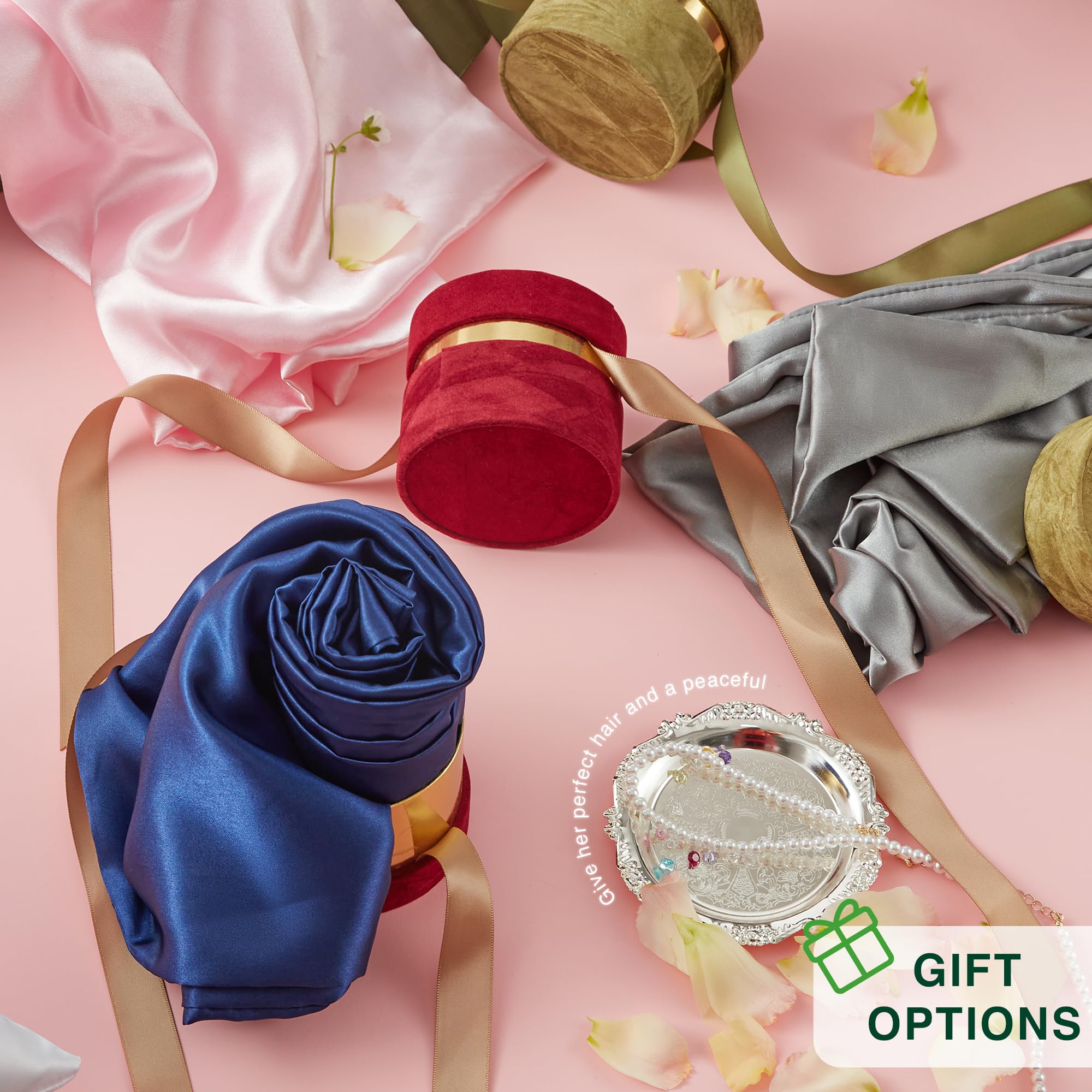 Love's cabin Satin Pillowcase for Hair and Skin (Black, 20x36 inches) Similar to Silk Pillow Cases, King Size Pillow Cases Set of 2 - Satin Cooling Pillow Covers with Envelope Closure - Image 7