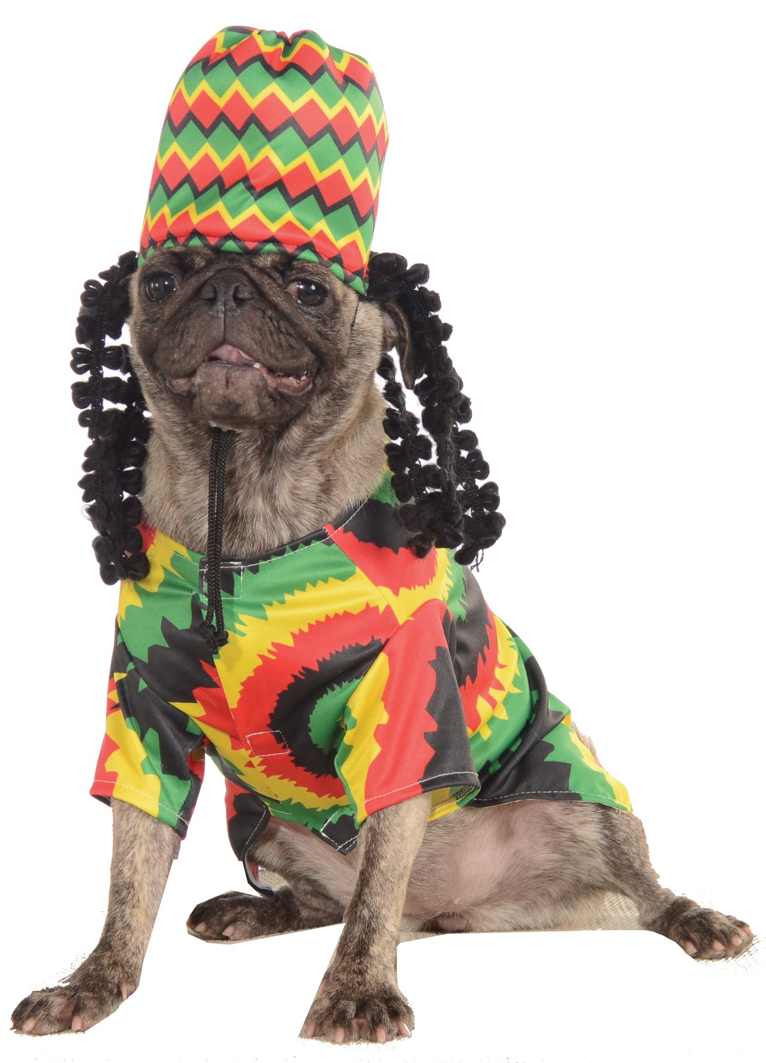 Rubie's Pet Costume, X-Large, Rasta Dog