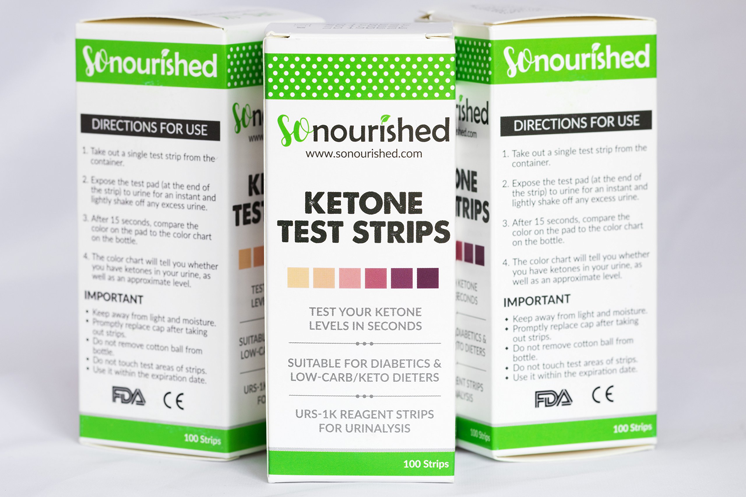Urine Ketone Strips Ketosis Strips & Diabetic Test Strips. Ketosis