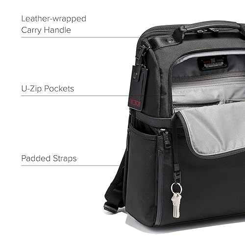 TUMI Alpha Slim Solutions Brief Pack Travel Laptop Backpack