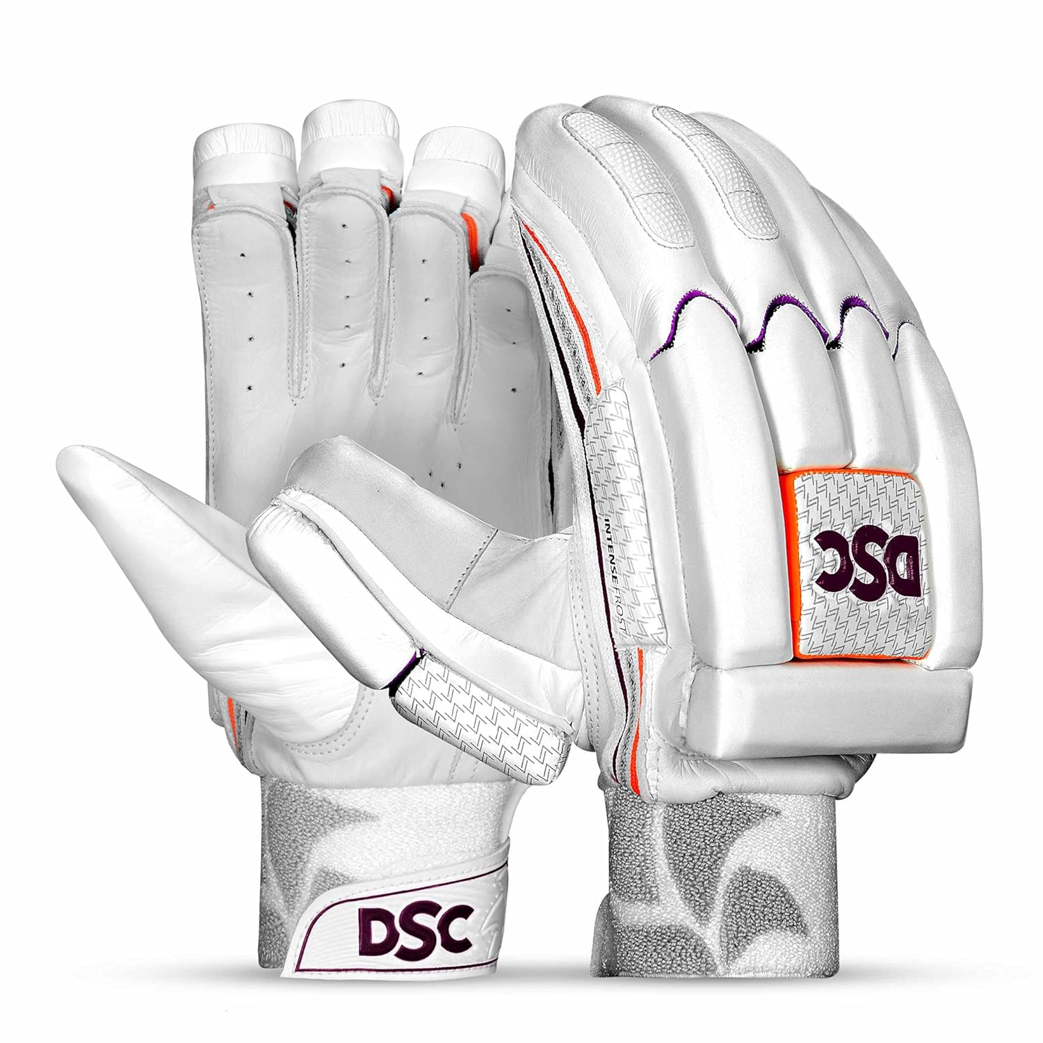 Buy DSC Intense Frost Leather Cricket Batting Gloves Online at Low