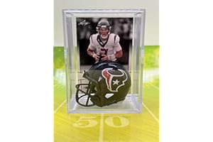 RIDDELL Houston Texans NFL Helmet Shadowbox w/C. J. Stroud card