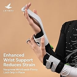 LEVIERO Gymnastics Grips Set Narrow Squeeze, Grips