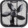 Amazon.com: Holmes HBF2001DP-BM 20-Inch Box Fan,Black : Home & Kitchen