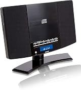 Denver CD Player with Speakers Wall Mount or Desktop Stand Black