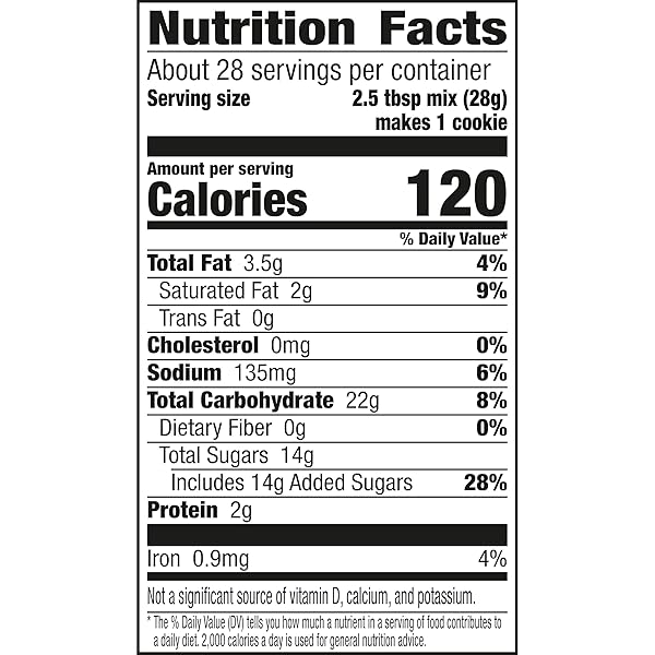 BETTY CROCKER BATCHABLES CHOCOLATE CHIP COOKIE MIX, MIX AND BAKE 4 TO 24 PER BATCH, 28 OZ. (PACKING MAY VARY)