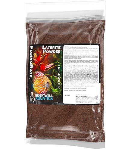 Amazon.com : Brightwell Aquatics FlorinBase Laterin Substrat VF