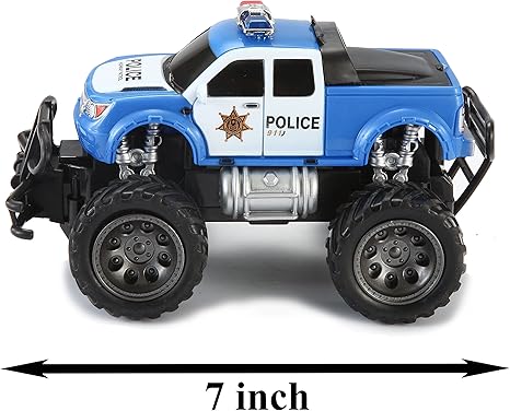 monster truck police car toy