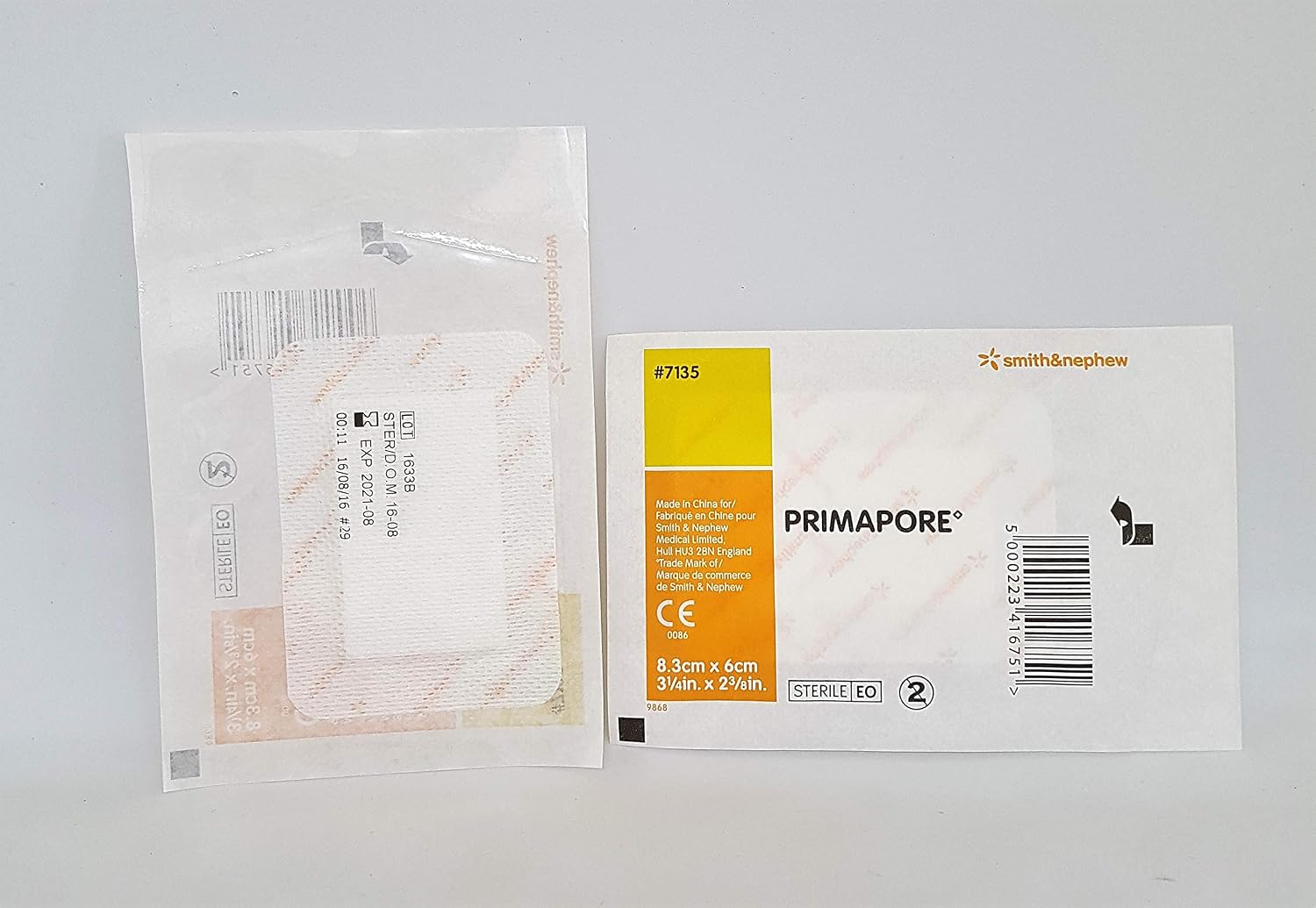 Primapore - Post-Operative Dressing - 8.3cm x 6cm (x25), White, 8.3x6 cm (Pack of 25) - Image 4