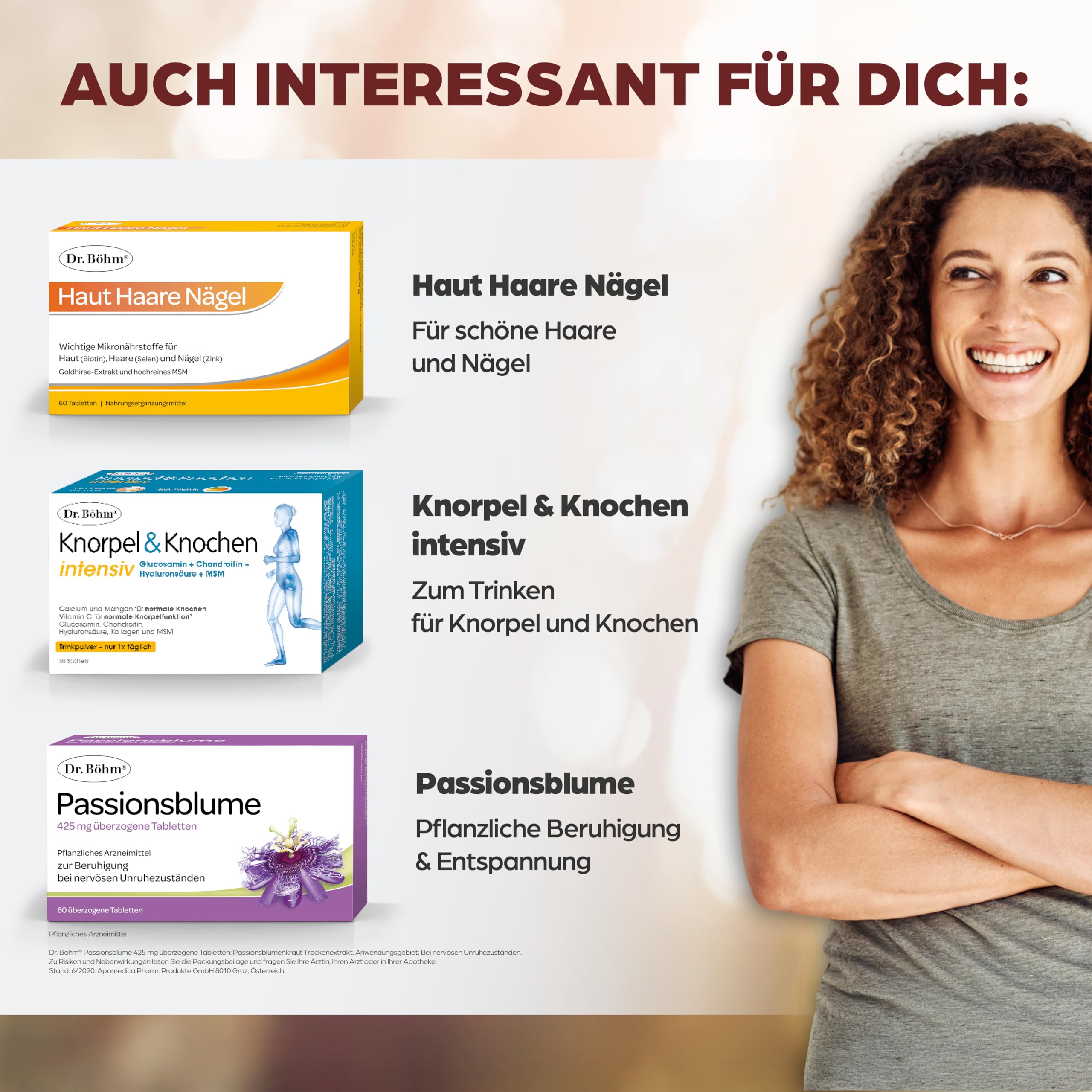 Dr Böhm Knorpel & Knochen, Kollagen & Glucosamin Chondroitin, 120 Tabletten 7