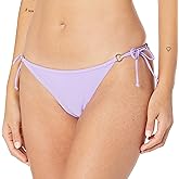 Body Glove Women's Smoothies Brasilia Solid Tie Side Cheeky Bikini