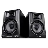 M-AUDIO BX5BT 5" Desktop Studio Monitors Pair | Bluetooth, DSP, App Control, for Mixing, Video Editing, Podcasting, Music Production Software Suite Included
