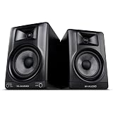 M-AUDIO BX5BT Pair 5" Desktop Studio Monitor Speakers with DSP and Bluetooth with App Control, for Music Production, Video Edits, Content Creation, Podcasting