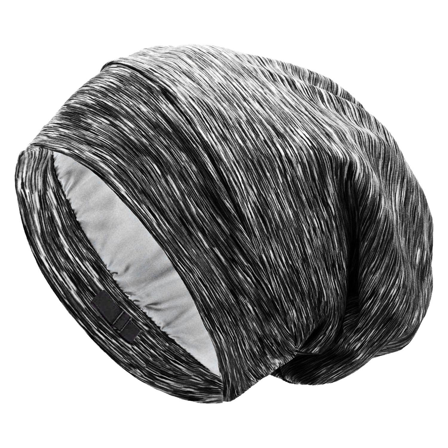 1 Piece Striped Nightcap, Elastic Nightcap, Adjustable Nightcap, Soft Nightcap, Warm Hat, Outdoor Hair Hat