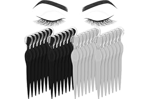 Mudder 28 Pcs Eyebrow Razor Knife Shaver Trimmer Shaver Multipurpose Exfoliating Tool Facial Hair Removal for Women Valentine Gift Giving(Black,Gray)