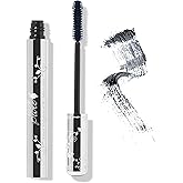 100% PURE Ultra Lengthening Mascara Dramatic Intense Volume & Length Natural Fruit Pigmented Voluminous Eyelash Makeup No Clumping, Smudging or Flaking - Vegan, Blueberry Color - 0.35 oz
