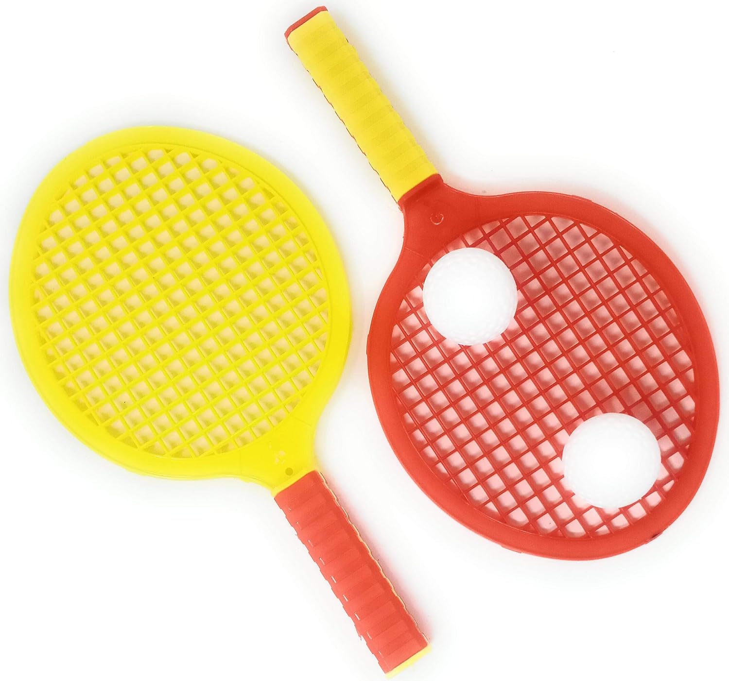 Buy TANMAN TOYS Plastic Table Tennis Racket Set with 2 Plastic Balls for Kids, Light Weight