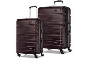 Samsonite Evolve SE Hardside Expandable Luggage with Spinners | Cordovan | 2PC SET (Carry-on/Large)