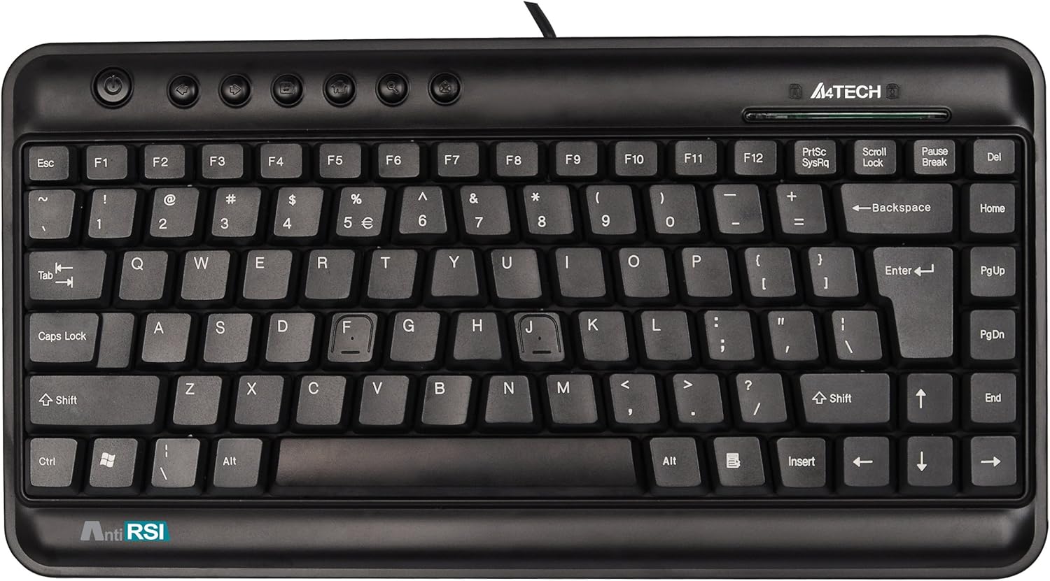KLS5 Compact Multimedia XSlim Keyboard. No Number Pad. Amazon.co.uk
