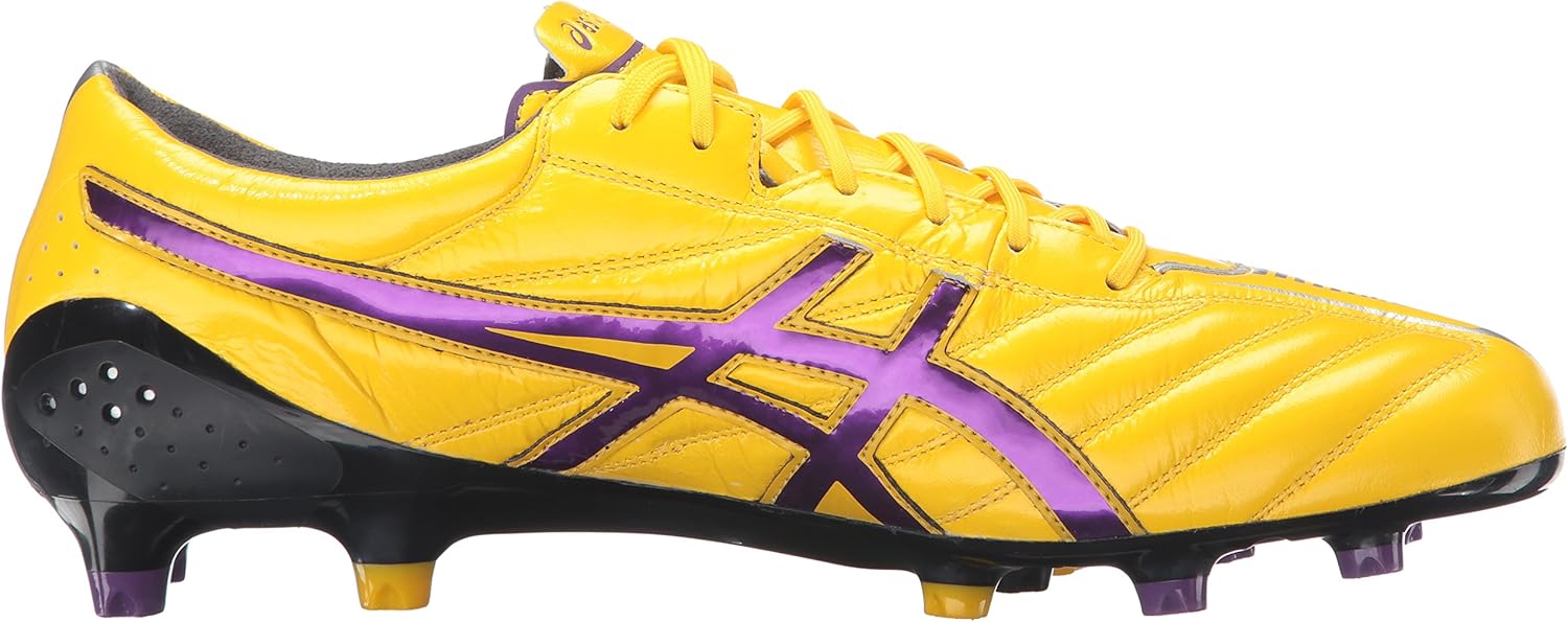 Asics Men S Ds Light X Fly K Soccer Shoe Yellow Purple Black 10 5 M Us Amazon Ca Shoes Handbags