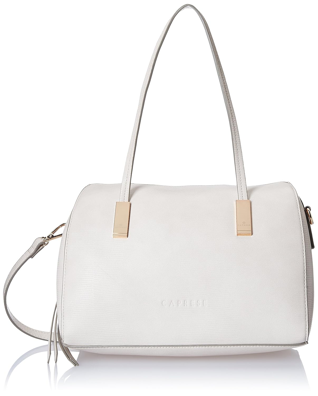 caprese women's satchel (off white)