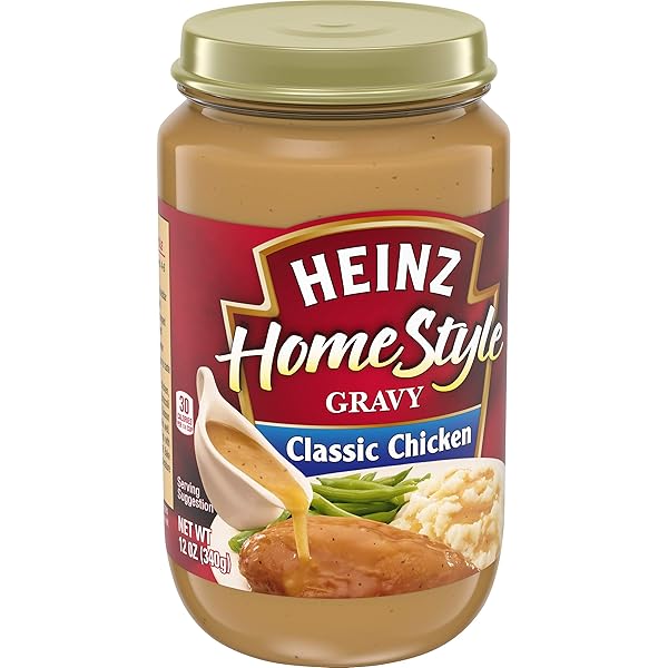 HEINZ HOMESTYLE CLASSIC CHICKEN GRAVY (12 OZ JAR)