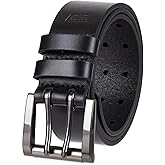 Levi's Men's Casual Everyday Jean Belt with Double Prong Buckle