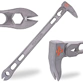 Wrango Tools 11.5" Titanium Nail Puller Cats Paw Pry Bar - Lightens Your Toolbelt - 45% Lighter Than Steel - Side Nail Puller - Professional Grade &amp; Lifetime Warranty - 5% Donated To Help Farmers