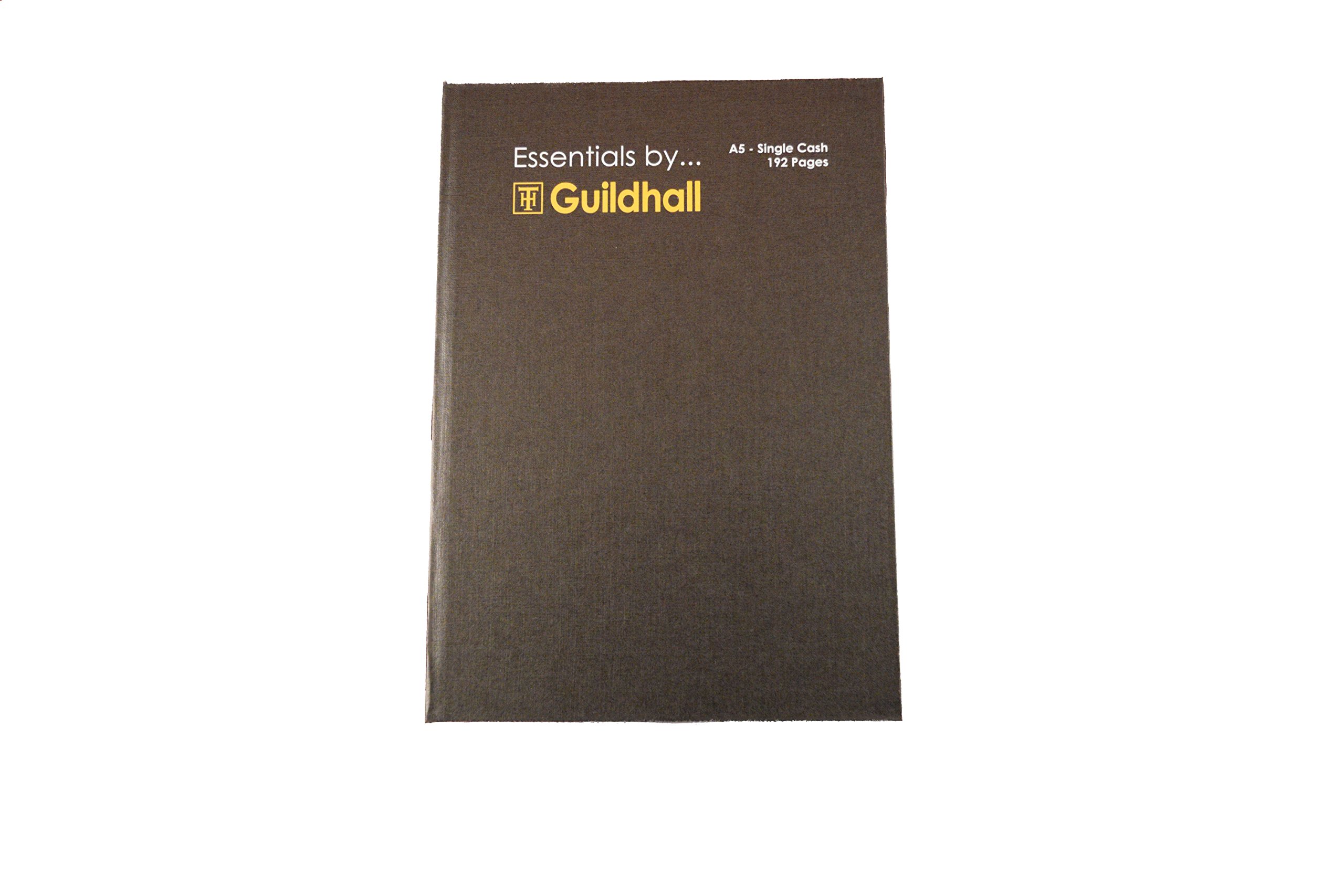 Exacompta - Ref GES461Z - Guildhall - Essentials Single Cash Account Book, A5, 148 x 210mm, 192 Pages of 80gsm Pre-Printed Paper - Receipts, Expenses, Summaries