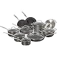 Cuisinart Chef's Classic Non-Stick Hard Anodized, 17 Piece Set, Black