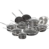 Cuisinart Chef's Classic Non-Stick Hard Anodized, 17-Piece Set, BLACK