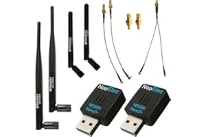 NooElec Dual-Band NESDR Nano 2+ ADS-B (978MHz UAT & 1090MHz 1090ES) Bundle for Stratux, Avare, Foreflight, FlightAware & Othe
