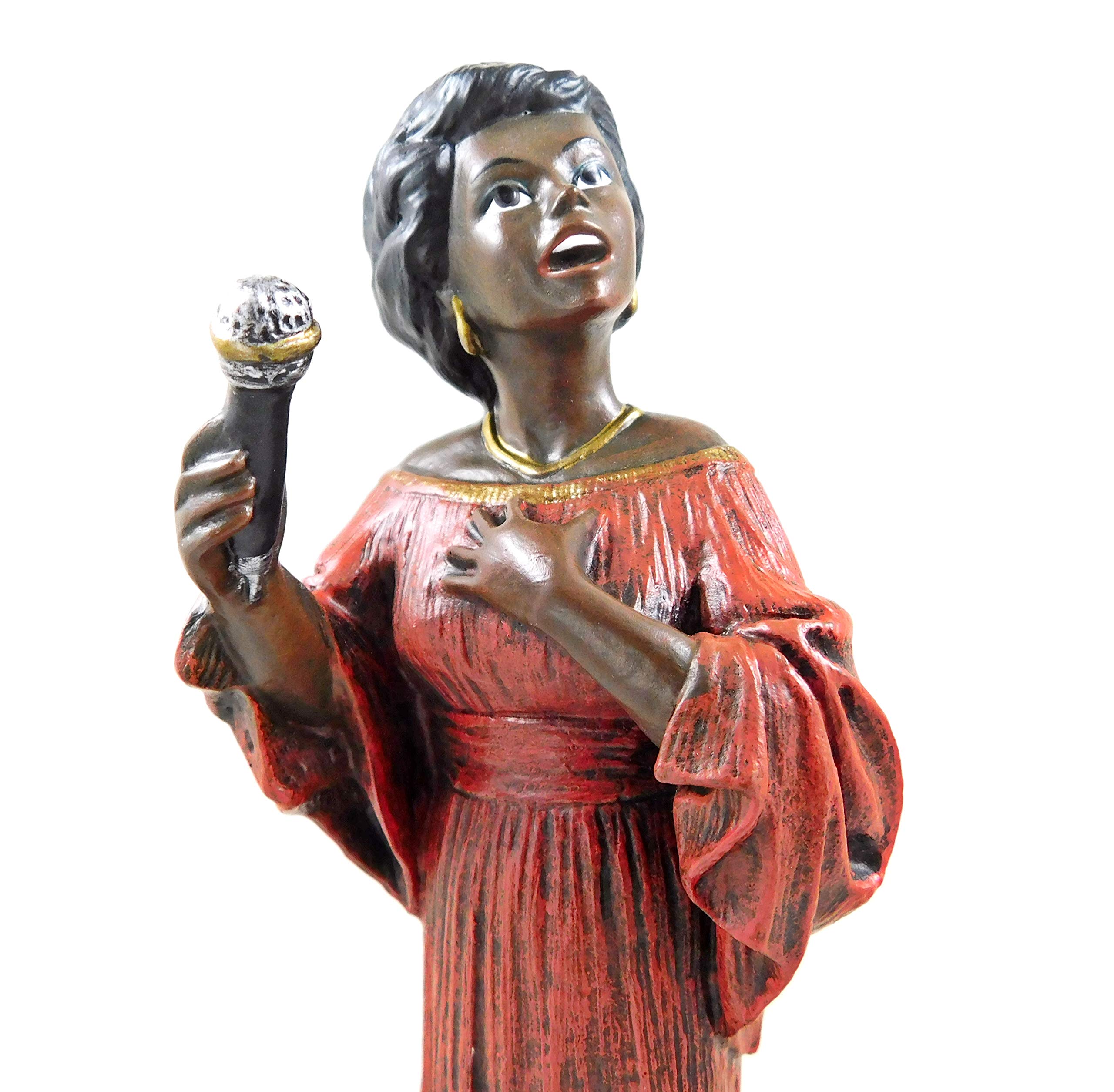 Parastone Singer Figurine Gospel Jazz Blues Female Vocalist Musician Statue Ornament | 3182