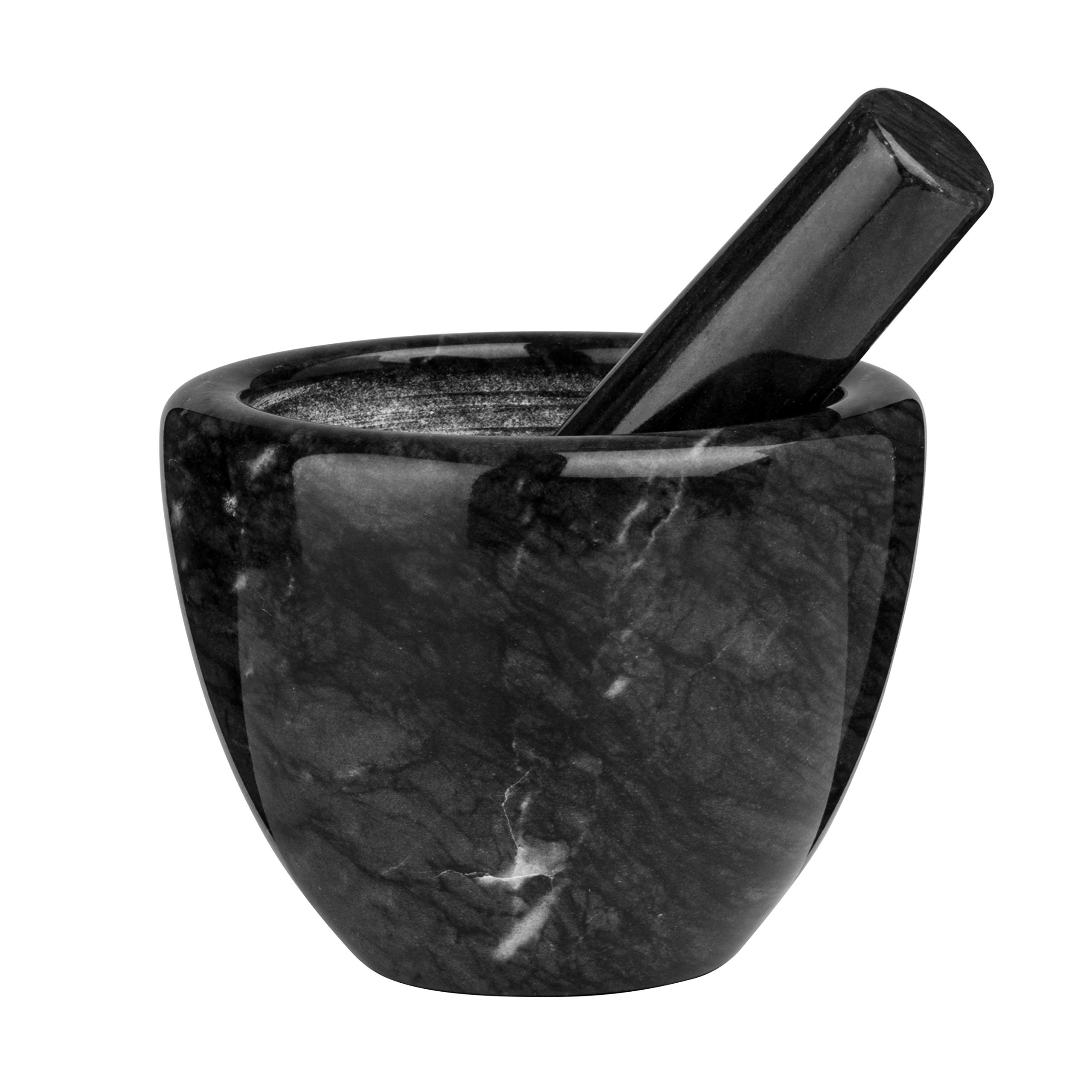 Mortar and Pestle, Black Marble